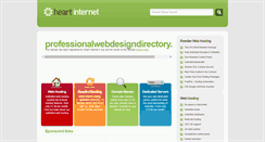 Desktop Screenshot of professionalwebdesigndirectory.com